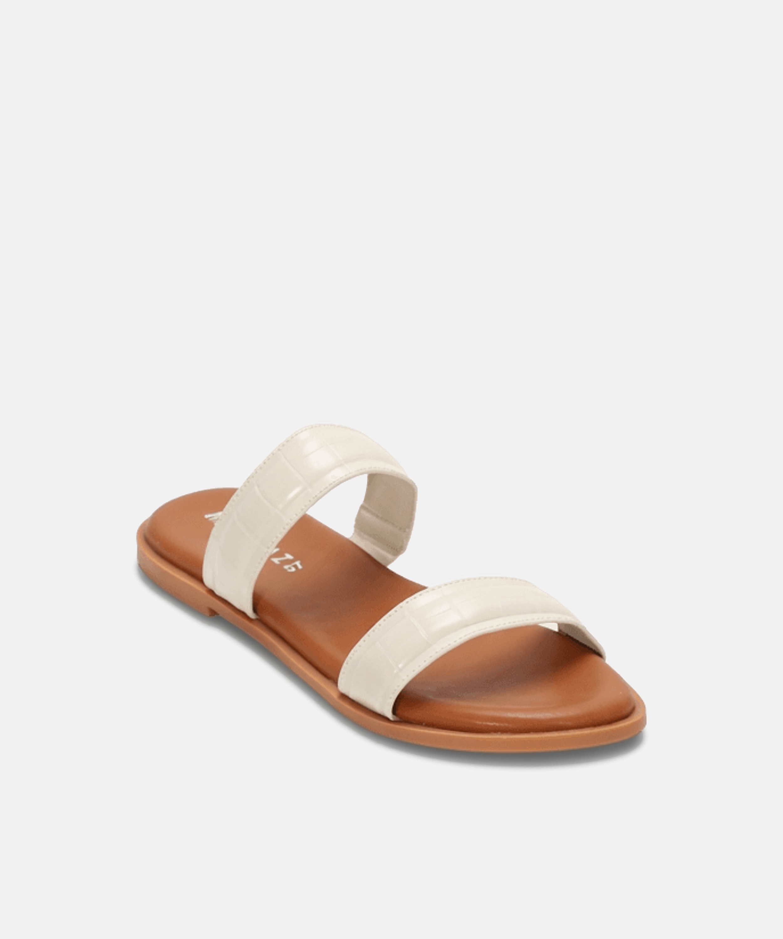 Sandalia plana efecto coco image number null
